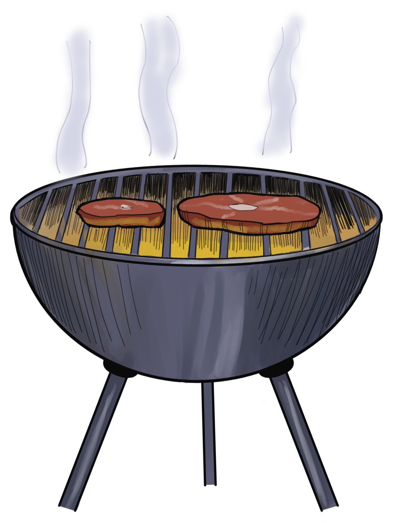 ntxaij ci nqaij - grill for barbecuing meat