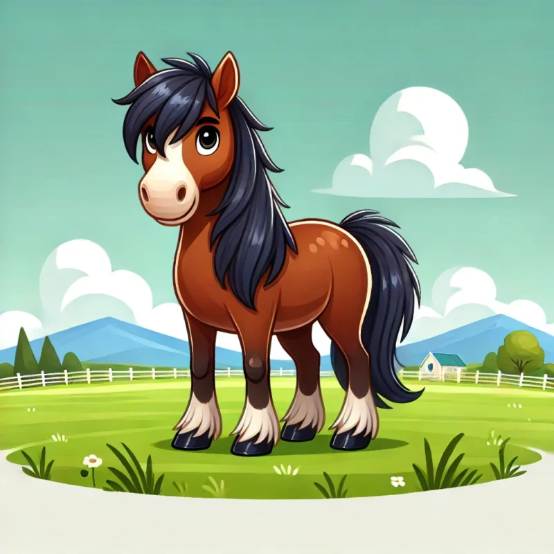 nees neeg - horse
